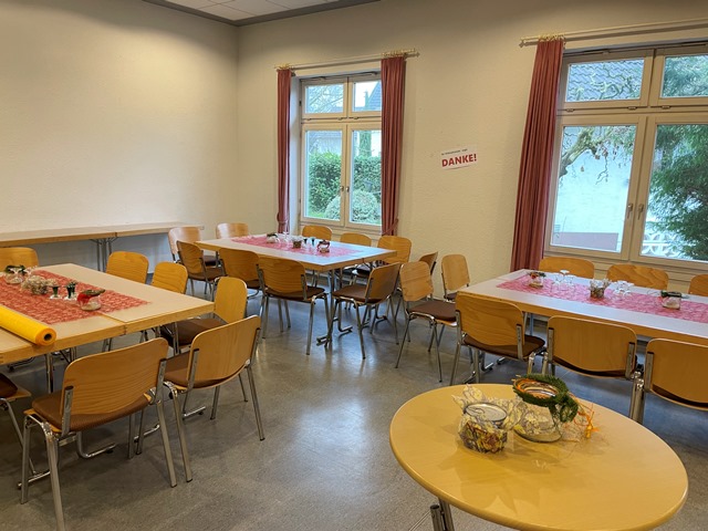 Schließlich sah alles schon sehr einladend aus.